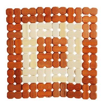 Bamboo Heat Pad - Brown