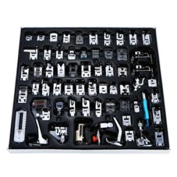 62pcs Professional Domestic Sewing Machine Presser Foot Set