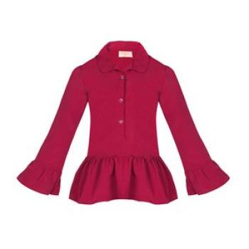 Girl`s Wear - Flare Sleeve Blouse - Pink