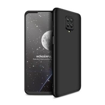 Xiaomi Redmi Note 9S 3 In 1 Hard PC Case - Black