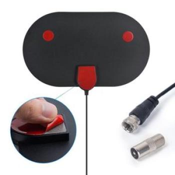 HD Digital Indoor TV Antenna 50 Miles Range VHF Local Channels Set A