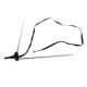 Portable VHF/FM Antenna, Digital Indoor TV Antenna HDTV  VHF/FM