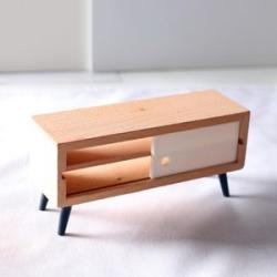 Dolls House TV / TV Stand 1:12 1:6 Living Room TV Cabinet