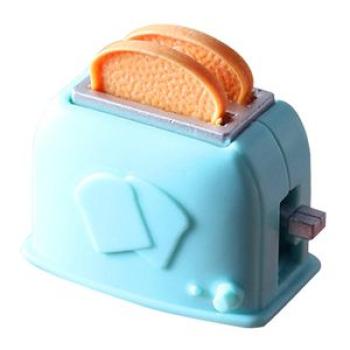 Dollhouse Kitchen Appliance Mini Simulation Bread Maker Oven Toaster