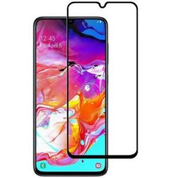 Screen Protector Glass For Samsung Galaxy A70- Black