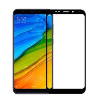 Full Screen Tempered Glass Screen Protector for Xiaomi Redmi Note 5 Plus - Black
