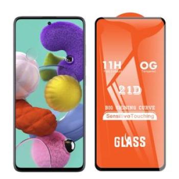 Screen Protector Glass For Infinix S5 /lite - Black