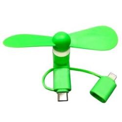 3 IN 1 Travel Portable Cell Phone Mini Fan