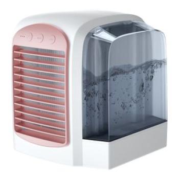 WT-F10 Portable European Style Water-cooled Fan (Pink)