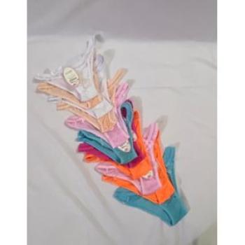 6 Pieces Of Ladies Panties Set - Multicolor