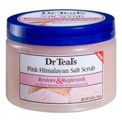 Pink Himalayan Body Salt Scrub Restore & Replenish - 454g