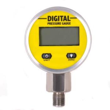 LCD Display Hydraulic Pressure Gauged  0-250BAR / 3600PSI NPT1