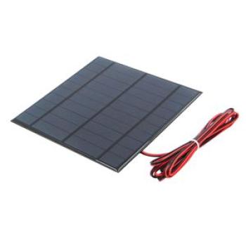 Mini Power Solar Panel Small Cell Phone Module Charger With Cable Wire
