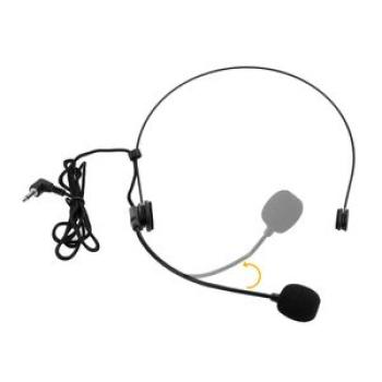 Uni-Directional Head-mounted Headworn Headset Microphone