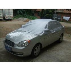 Prevent Heat Cold Sun Rain Snow Car Cover Half Pvc Coating