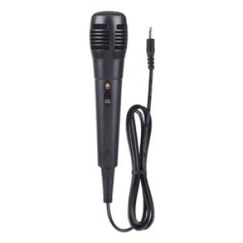 Home Party DJ Karaoke Singing Mic Microphone Black Dynamic Wired