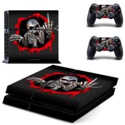Sticker for PS4 PlayStation4 Console Game Controller Skeleton