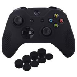 Studded Silicone Cover Skin Case for Microsoft Xbox One X &