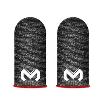 1 Pair MEMO Finger Sleeve Breathable Sensitive-Black