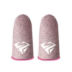Gaming Finger Sleeves Anti-slip Sweatproof Ultra-thin-Pink