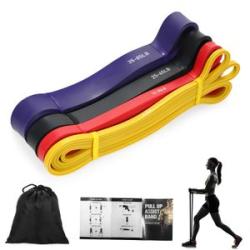 4pcs Pull Up Assist Bands Set Resistance Loop Bands