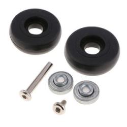 1 Set Luggage Wheels Replacement Suitcase Trolley Case DIY Casters