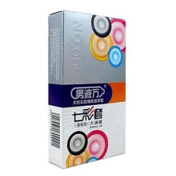 10 Pcs/Box Natural Latex Ultrathin Colorful Condoms Male Condoms Sex Products