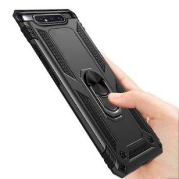 Case for Samsung Galaxy A80 Soft TPU & Hard PC Shockproof Car Magnetic Casing