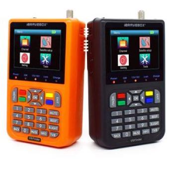 V9 TV Signal Finder Tester LCD Digital Satellite Receiver Finder Meter 3.5 Inch Blue