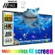 Projection Screen Portable 30-150 inch 16:9,Outdoor Movie Screen For Travel Home Theater
