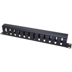 1U Cable Management Horizontal Mount 19 Inch Server Rack ,