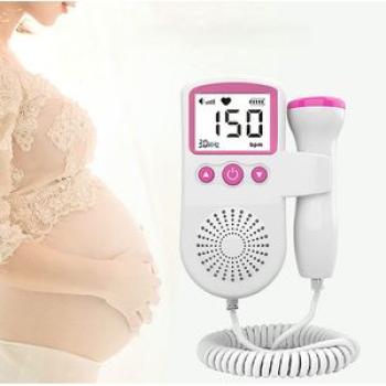 Fetal Doppler Prenatal Baby Heart Rate Detector monitor Baby Heart Sound Monitor