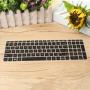 Silicone Laptop Keyboard Film Protector Cover For 15.6` ENVY x360 15-W237CL Black