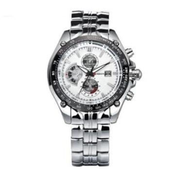 Men`s Watch Analog Display Stainless Steel Watch Quartz Watch 8083