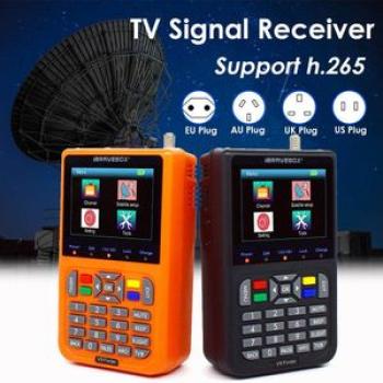 V9 TV Signal Finder Tester LCD Digital Satellite Receiver Finder Meter 3.5 Inch Blueberry