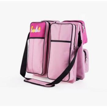 Foldable Baby Bed & Bag - Pink