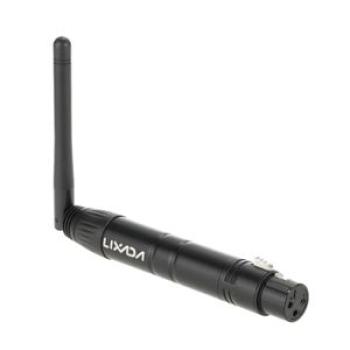 Lixada 2.4G ISM DMX512 Wireless Female XLR Transmitter