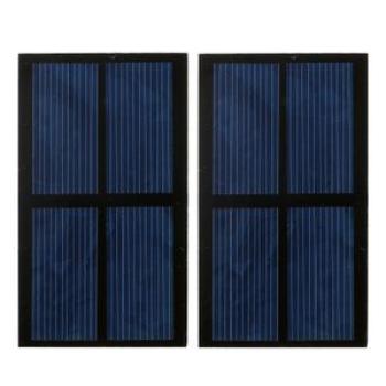2PCS 0.5W 1V Mini Solar Panel Polycrystalline Silicon Small