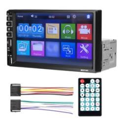 Single Din Car Stereo 7 Inch LCD Touchscreen Monitor BT MP5