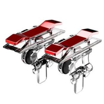 2Pcs E9 Gaming Triggers Portable Multifunctional Stable-Red