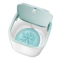 Portable Compact Washing Machine, Mini Twin Tub Washing Machine, Blue