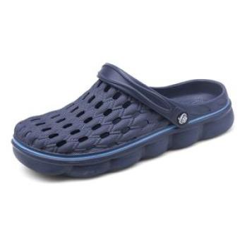 Mens Slippers Home Beach Water Slipper-Blue