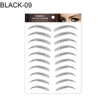 6D Long Lasting Waterproof Natural Bionic Eyebrow Tattoo Water Transfer Sticker