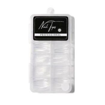 100PCS  Nails Tips Clear Acrylic Nail Tips Full Cover Half