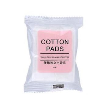 10Pcs Cosmetic Cotton Round High Water Absorption Soft Disposal Makeup Remover Pads For Home