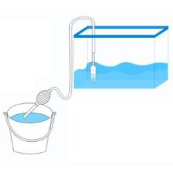 Aquarium Tank Filter Pump Dirty Water Cleaner Siphon Vacuum Pipe