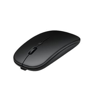 Optical Wireless Rechargeable Slim Mouse - Black