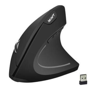 YWYT 2.4G Wireless Rechargeable Vertical Mouse Ergonomic