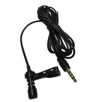 Mini Clip-on Microphone Clipper Microphone Condenser Mic