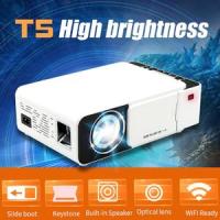 Max 200 "HD large screen TV lcd video projector 2600 lumens 3d 1080p home cinema hdmi